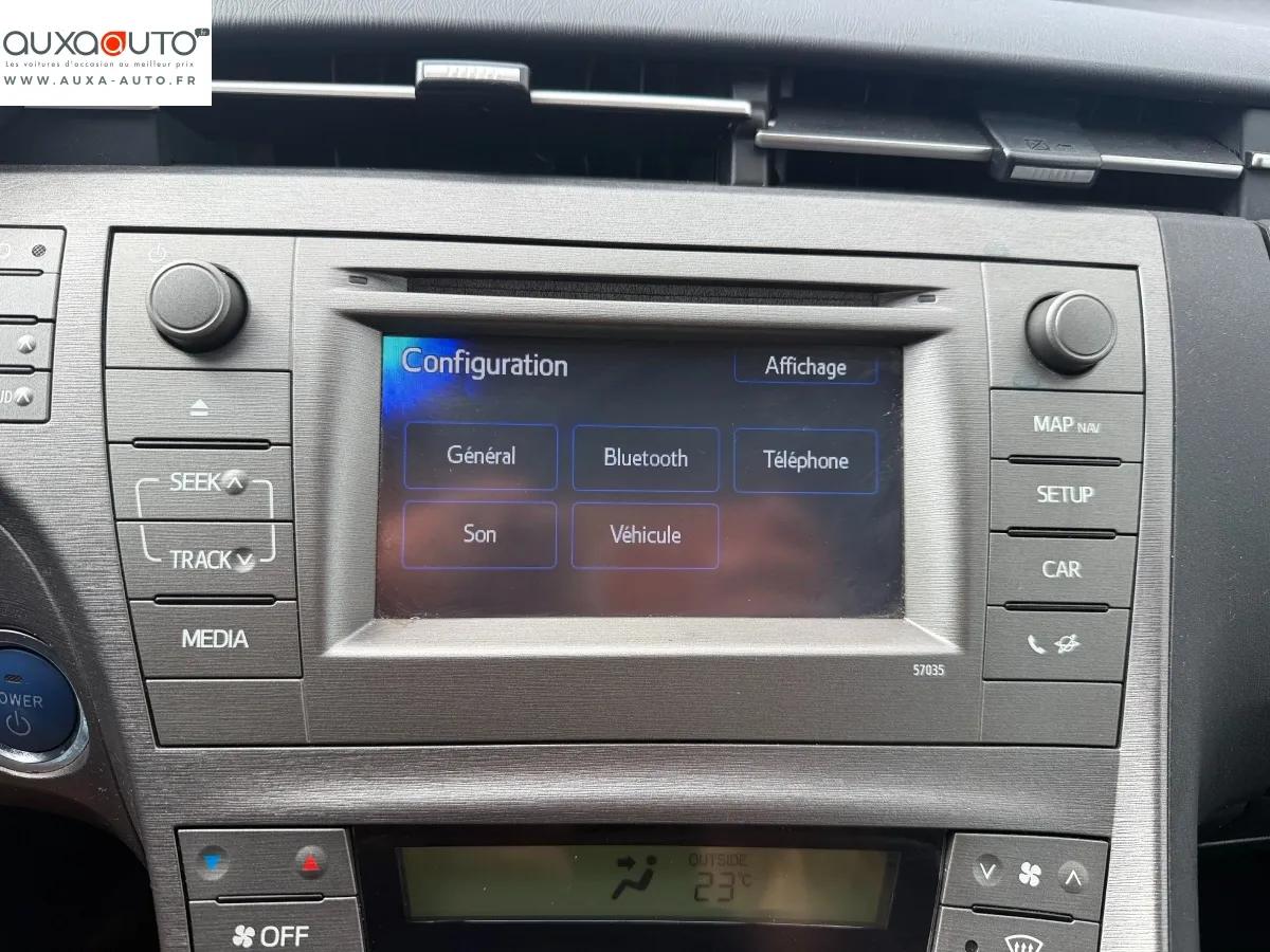 Toyota Prius 1.8 136H 100 HYBRID FULL-HYBRID 1.3KWH LOUNGE BVA 2015 - vue 19