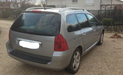 Peugeot 307 SW 1.6 HDI 110ch 2003 - vue 3