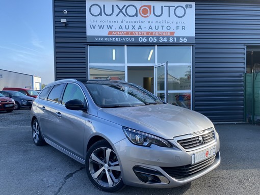 Peugeot 308 SW 2.0 HDI 150 Ch gt line 2015 - vue 4