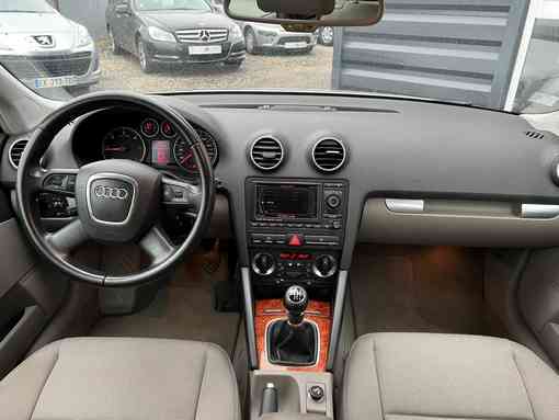 Audi A3 2.0 TDI 140 Ch ambition 2007 - vue 8