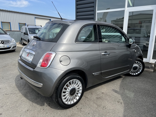 Fiat 500 1.2 69ch lounge 2010 - vue 2