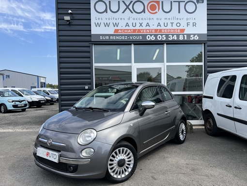 Fiat 500 1.2 69ch lounge 2010 - vue 5