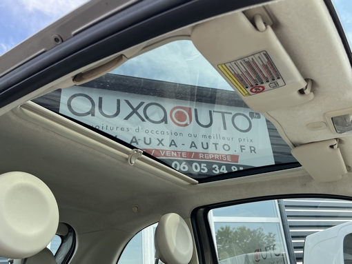 Fiat 500 1.2 69ch lounge 2010 - vue 10