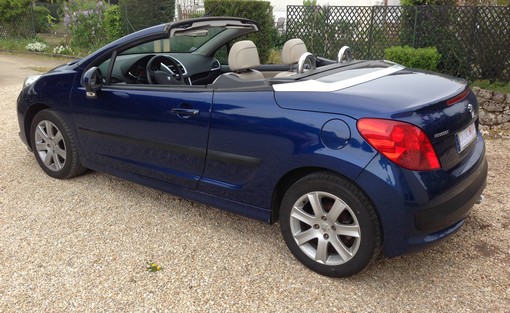Peugeot 207 Cc 1.6 HDI 110 Ch 2008 - vue 3