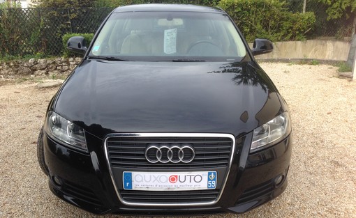 Audi A3 sportback 1.6 tdi 105 2010 - vue 3