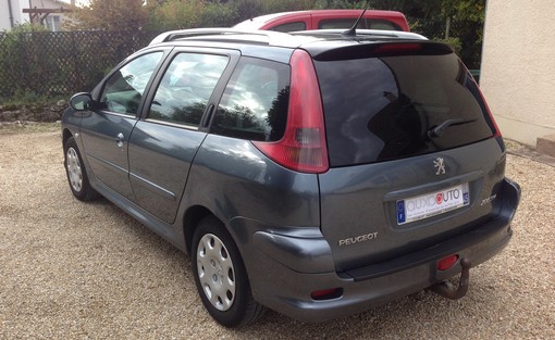 Peugeot 206 Sw 1.4 hdi trendy 2006 - vue 4