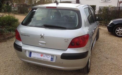 Peugeot 307 2.0 HDI 90 Ch xt 2003 - vue 4