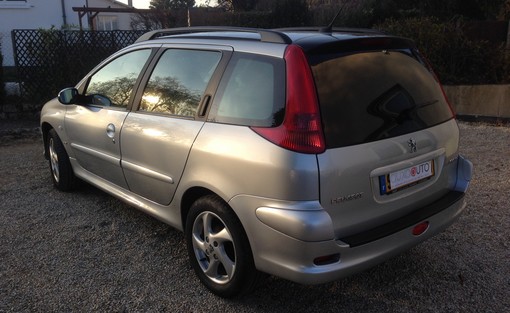 Peugeot 206 Sw 2.0 hdi xsi 2003 - vue 3