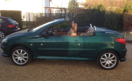 Peugeot 206 Cc 2.0 16 s roland garros 2002 - vue 2
