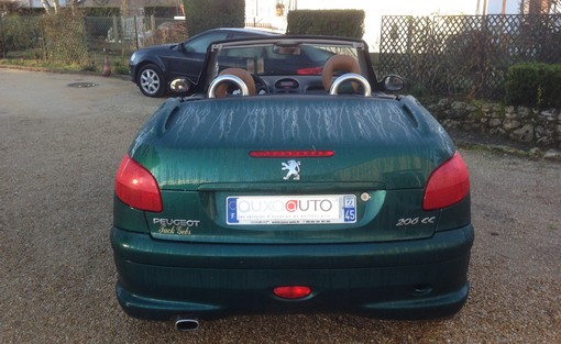 Peugeot 206 Cc 2.0 16 s roland garros 2002 - vue 3