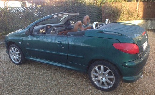 Peugeot 206 Cc 2.0 16 s roland garros 2002 - vue 4
