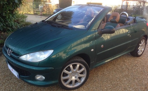 Peugeot 206 Cc 2.0 16 s roland garros 2002