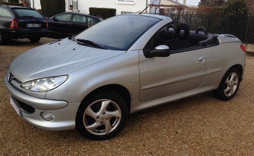 Peugeot 206 Cc 1.6 pack sport 2005 - vue 3