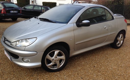 Peugeot 206 Cc 1.6 pack sport 2005 - vue 4