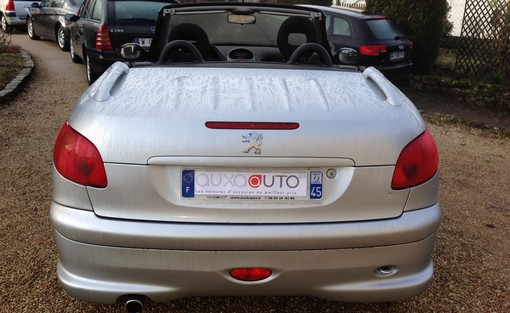 Peugeot 206 Cc 1.6 pack sport 2005 - vue 5