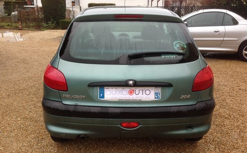 Peugeot 206 1.4 xt 1998 - vue 3