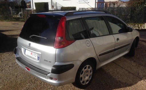 Peugeot 206 Sw 1.4 hdi 2007 - vue 3