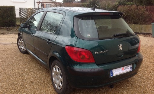 Peugeot 307 1.6 110 2002 - vue 3