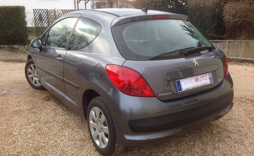 Peugeot 207 1.6 90 ch hdi trendy 2008 - vue 3