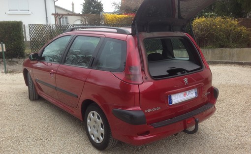 Peugeot 206 Sw 1.4 xline clim 2005 - vue 5
