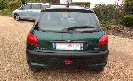 Peugeot 206 1.4 xt 2001 - vue 4