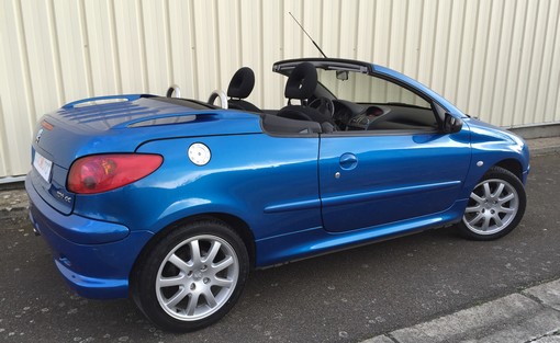 Peugeot 206 Cc 1.6 2003 - vue 3