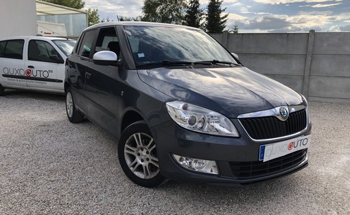 Skoda Fabia 1.2 TDI 75ch ambiante 2012 - vue 3