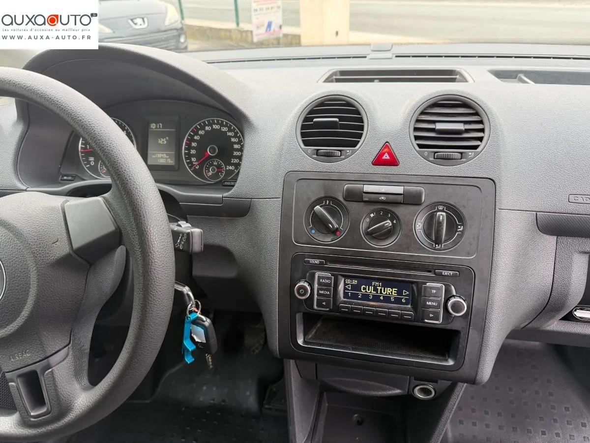 Volkswagen Caddy Vu FOURGON 1.6 TDI 75 2014 - vue 13