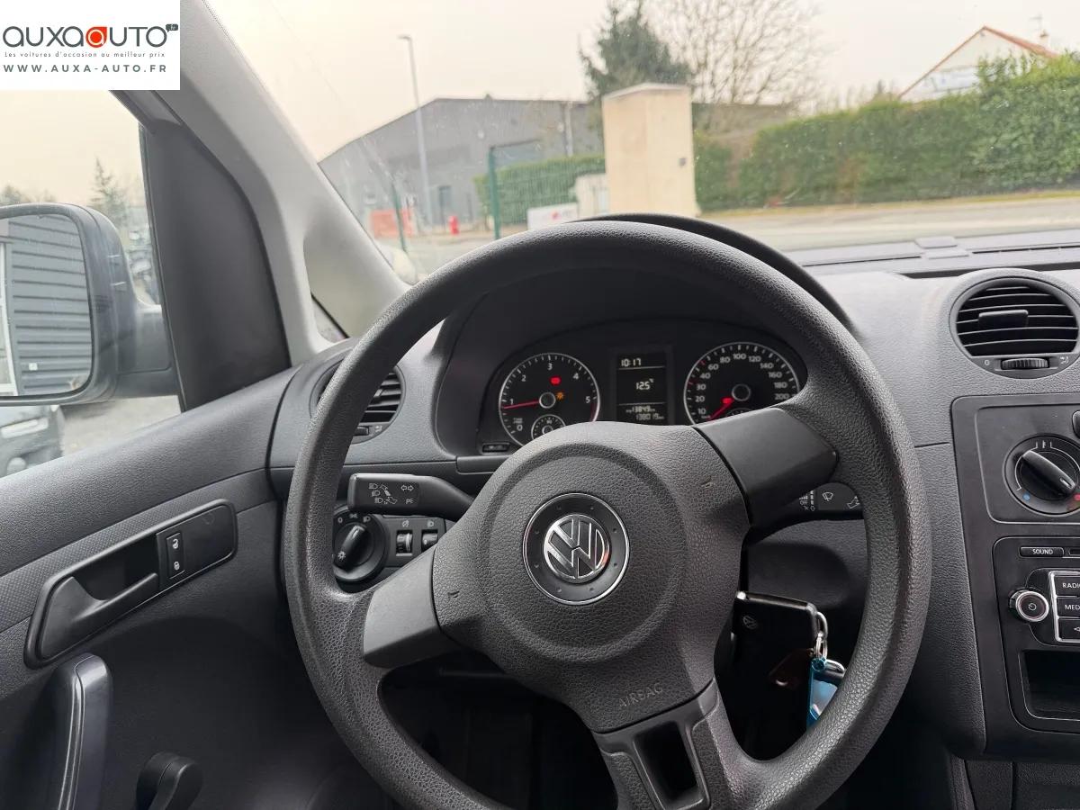 Volkswagen Caddy Vu FOURGON 1.6 TDI 75 2014 - vue 14
