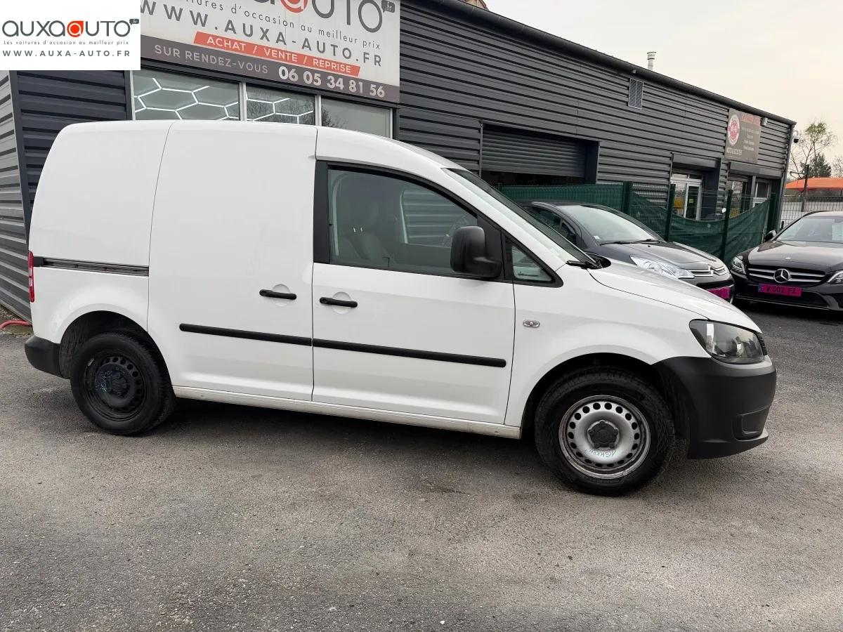 Volkswagen Caddy Vu FOURGON 1.6 TDI 75 2014 - vue 4