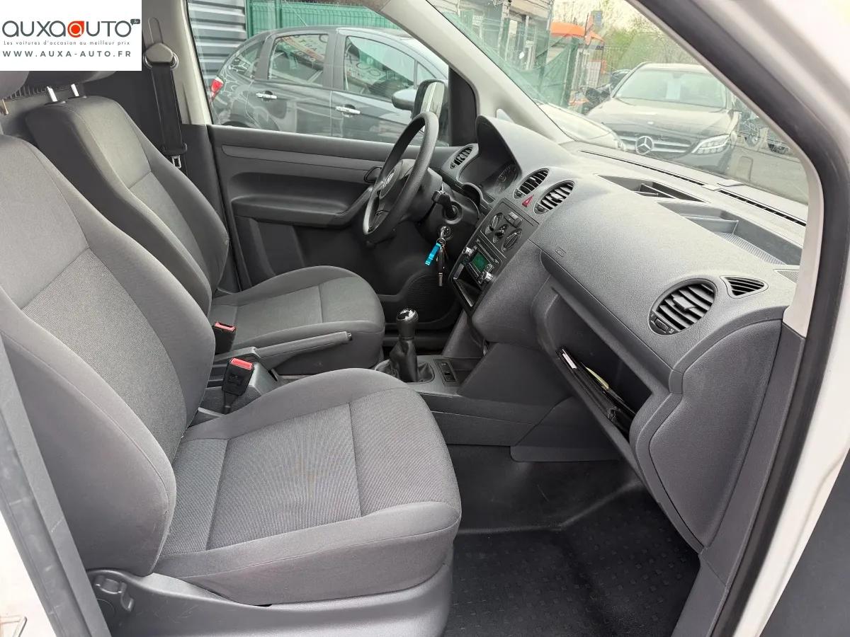 Volkswagen Caddy Vu FOURGON 1.6 TDI 75 2014 - vue 8