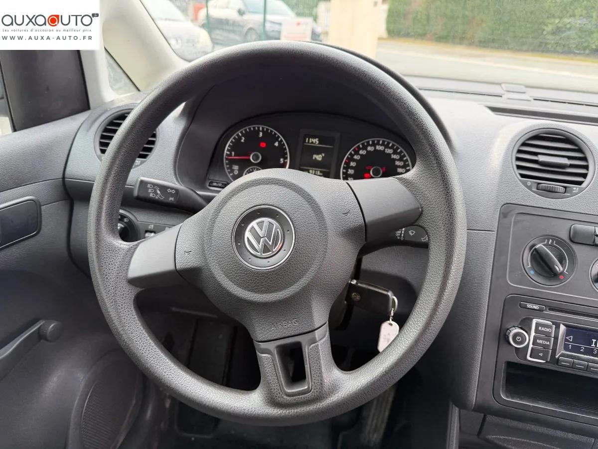 Volkswagen Caddy Vu FOURGON 1.6 TDI 75 2014 - vue 10