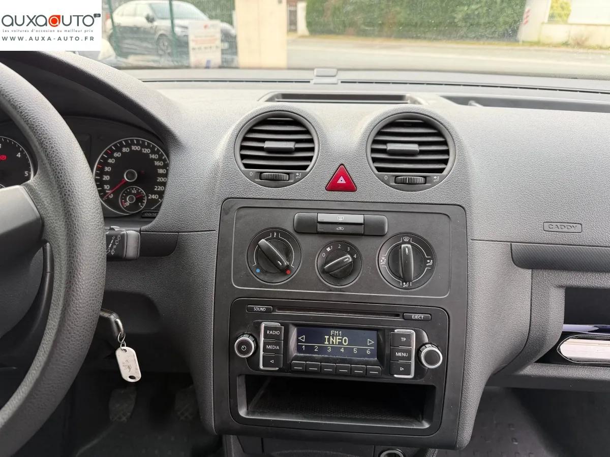 Volkswagen Caddy Vu FOURGON 1.6 TDI 75 2014 - vue 7