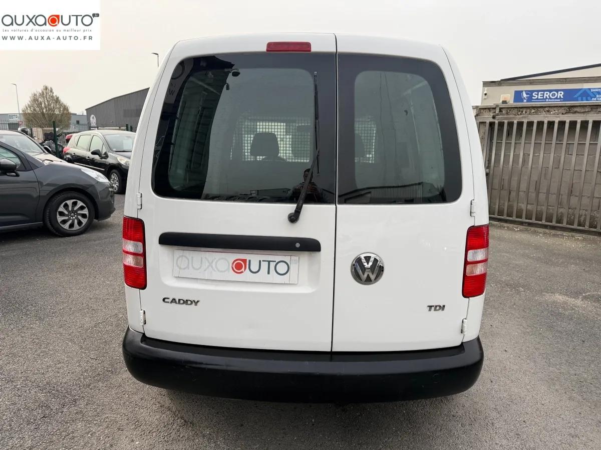 Volkswagen Caddy Vu FOURGON 1.6 TDI 75 2014 - vue 8