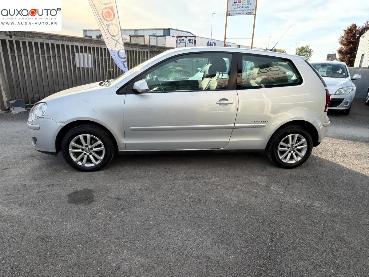 Volkswagen Polo 1.4 TDI 70 UNITED 2008 - vue 3