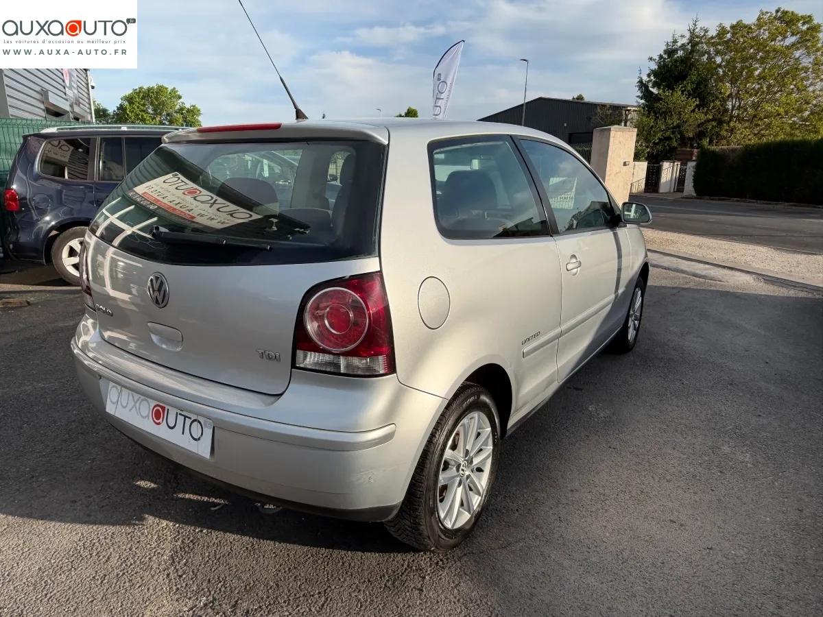 Volkswagen Polo 1.4 TDI 70 UNITED 2008 - vue 8